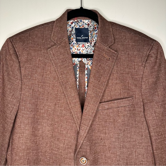 Daniel Hechter Men’s Brown Sport Jacket Medium - Picture 3 of 15